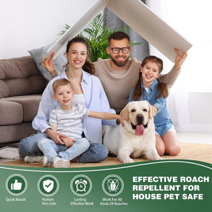Child and Pet Resistant Roach Bait Discs for Indoor Pest Control