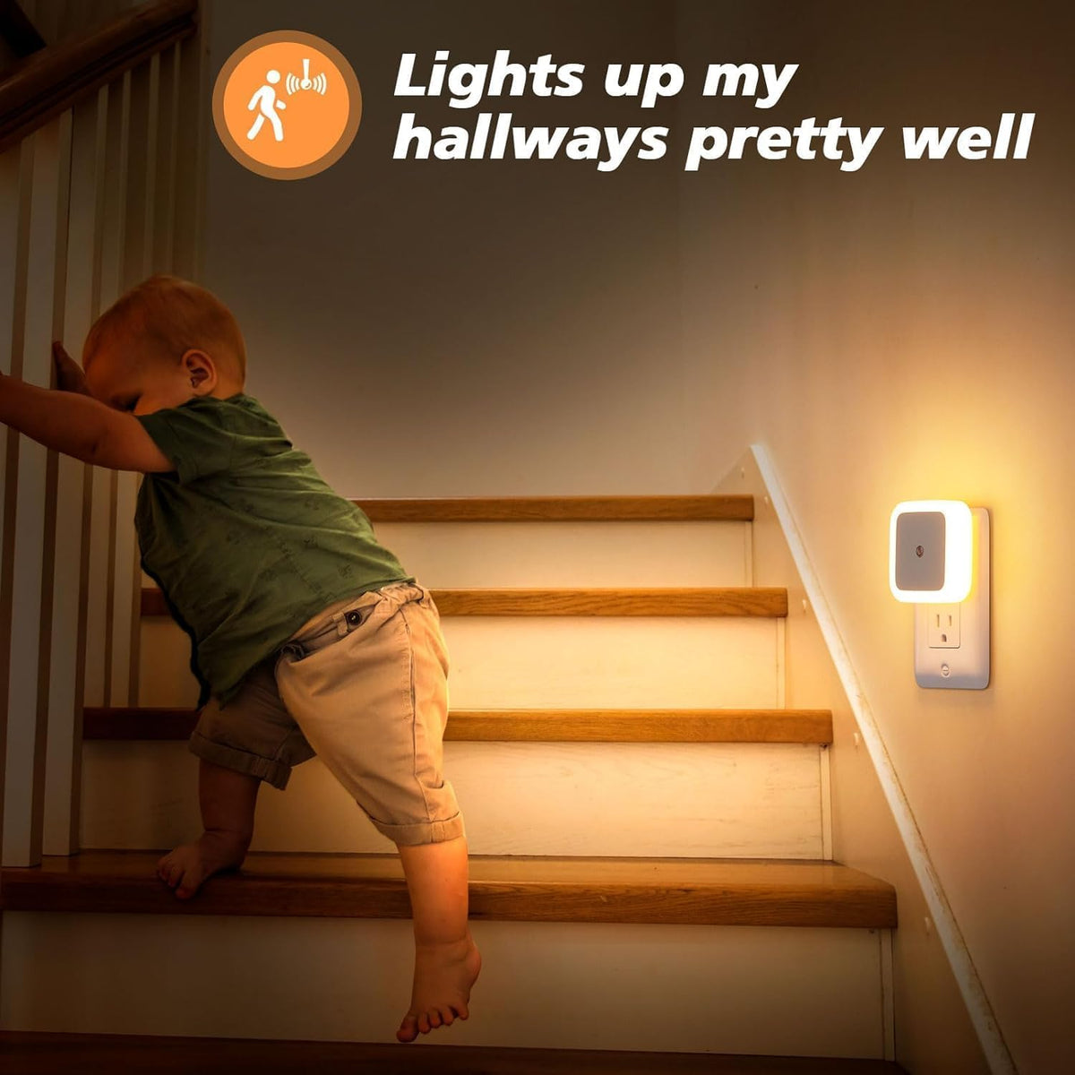 Children's Motion Sensor Night Lights Set of 2