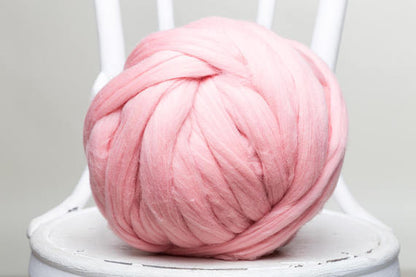 Chunky Hand Knit Throw Blanket