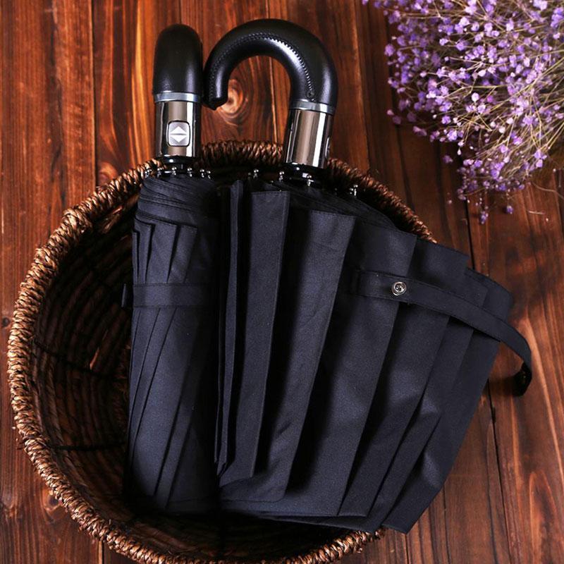 Classic Automatic Windproof Folding Umbrella