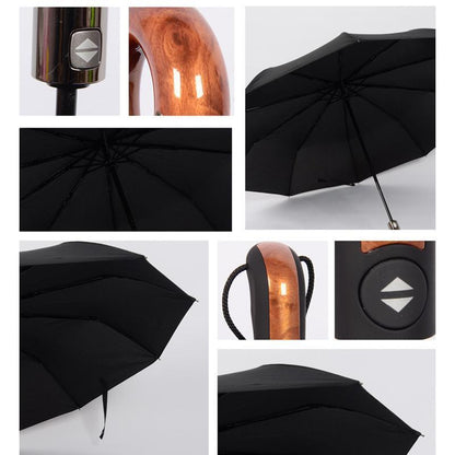 Classic Automatic Windproof Folding Umbrella