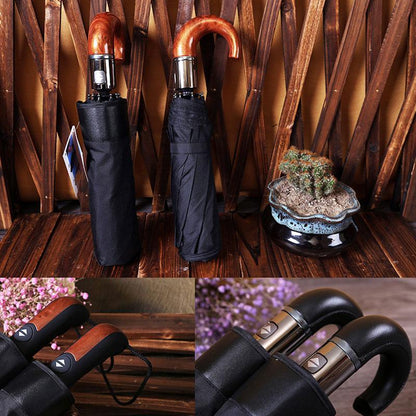 Classic Automatic Windproof Folding Umbrella