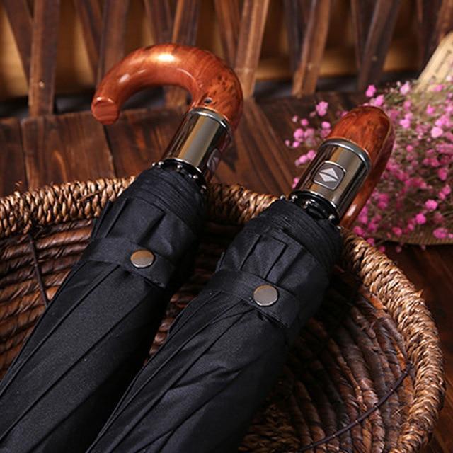 Classic Automatic Windproof Folding Umbrella