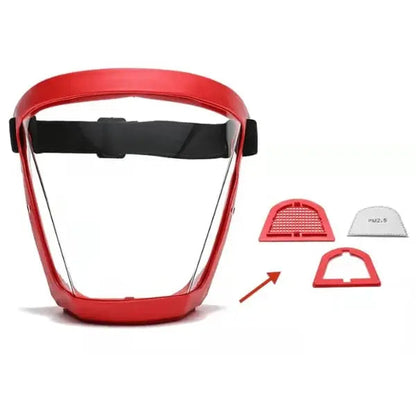 Clear Full Face Shield Anti Fog Protective Mask