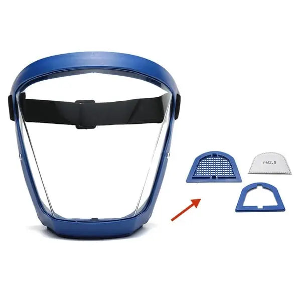 Clear Full Face Shield Anti Fog Protective Mask