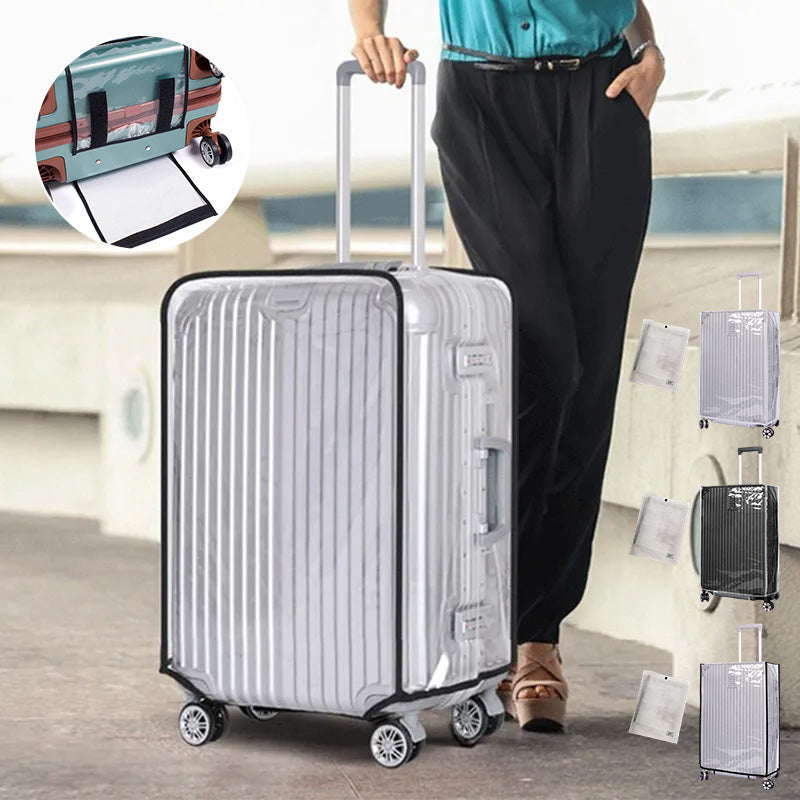 Clear Waterproof Suitcase Cover for Luggage Protection