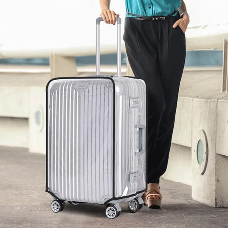 Clear Waterproof Suitcase Cover for Luggage Protection