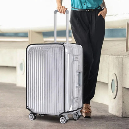 Clear Waterproof Suitcase Cover for Luggage Protection