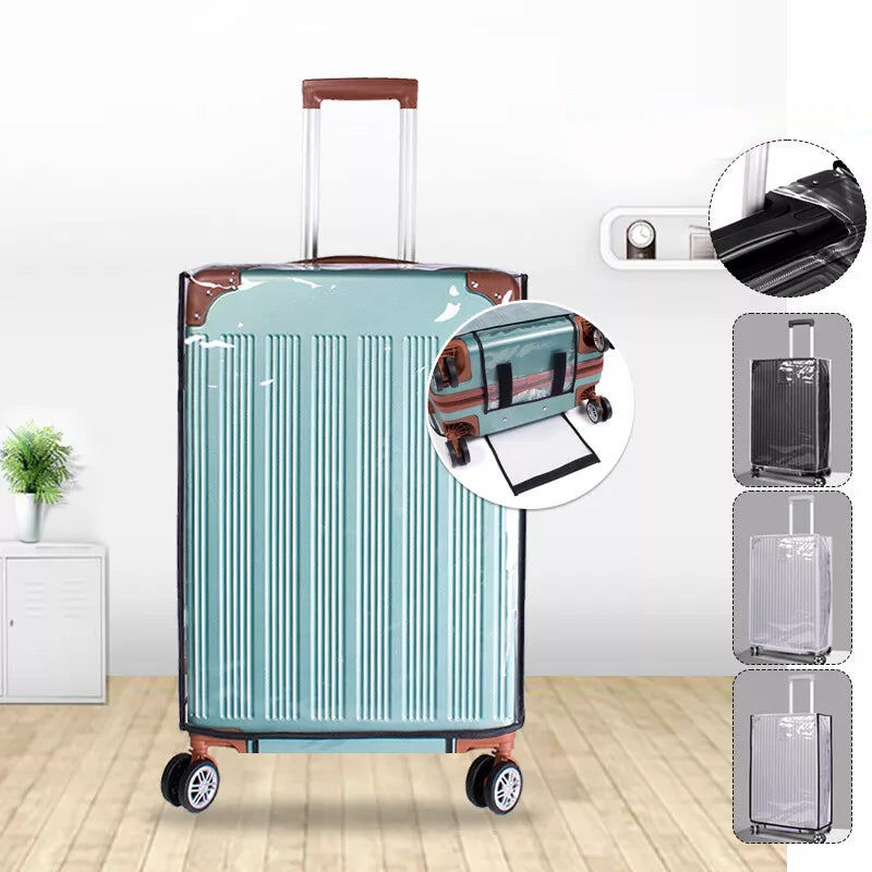 Clear Waterproof Suitcase Cover for Luggage Protection