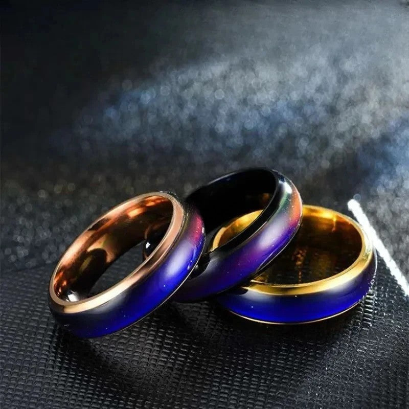 Color Changing Stainless Steel Mood Ring