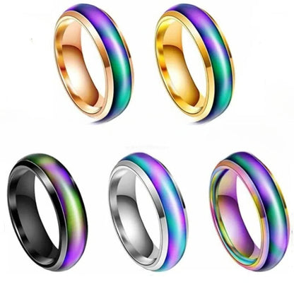 Color Changing Stainless Steel Mood Ring