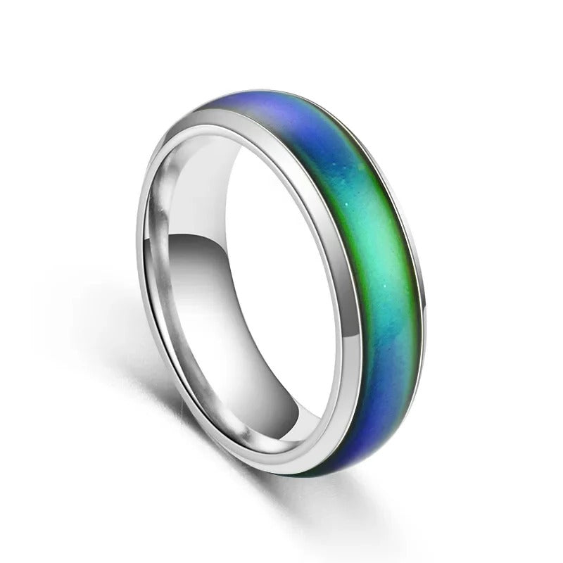 Color Changing Stainless Steel Mood Ring
