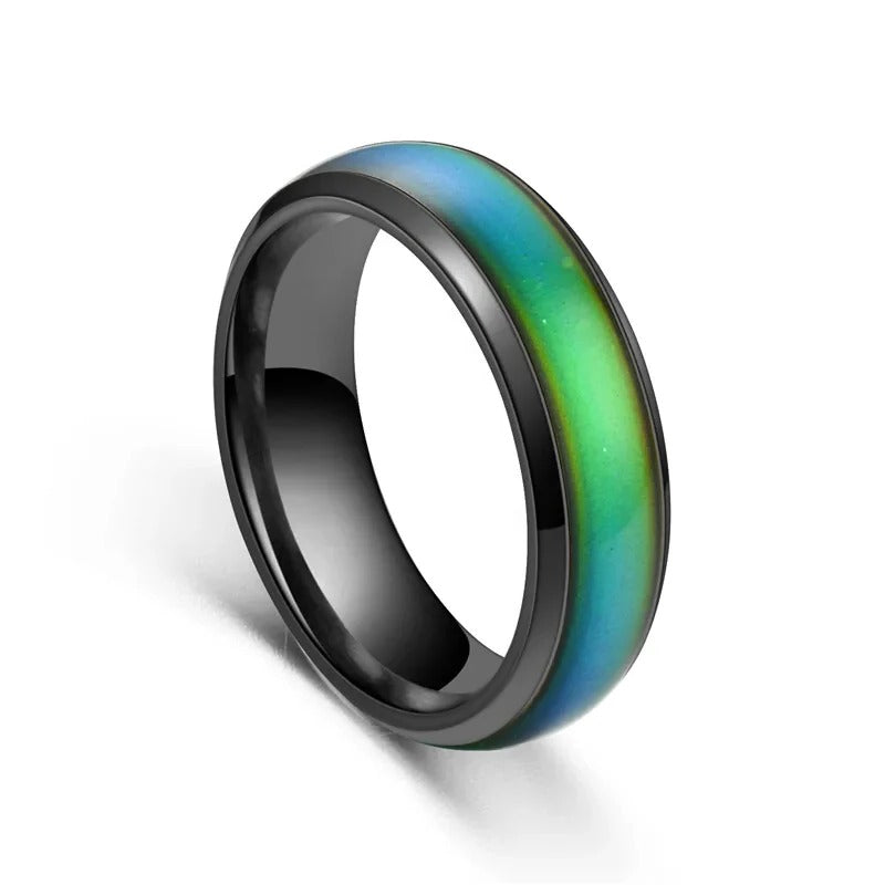 Color Changing Stainless Steel Mood Ring