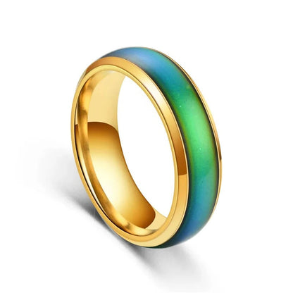 Color Changing Stainless Steel Mood Ring