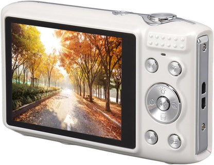 Compact 4K Digital Camera with 58MP Photos and 16X Digital Zoom