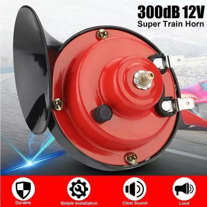 Compact Electric Train Horn for Cars Trucks and Motorcycles