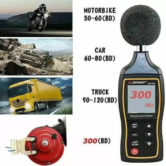 Compact Electric Train Horn for Cars Trucks and Motorcycles