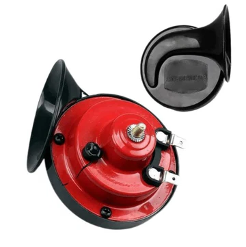 Compact Electric Vehicle Horn with Weather Resistant Design