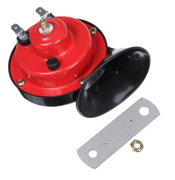 Compact Electric Vehicle Horn with Weather Resistant Design