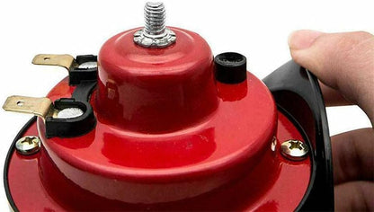 Compact Electric Vehicle Horn with Weather Resistant Design