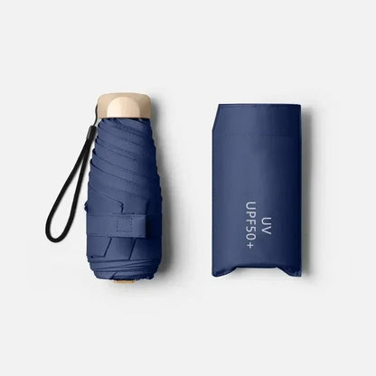 Compact Foldable Mini Umbrella UV Protection Wind Resistant