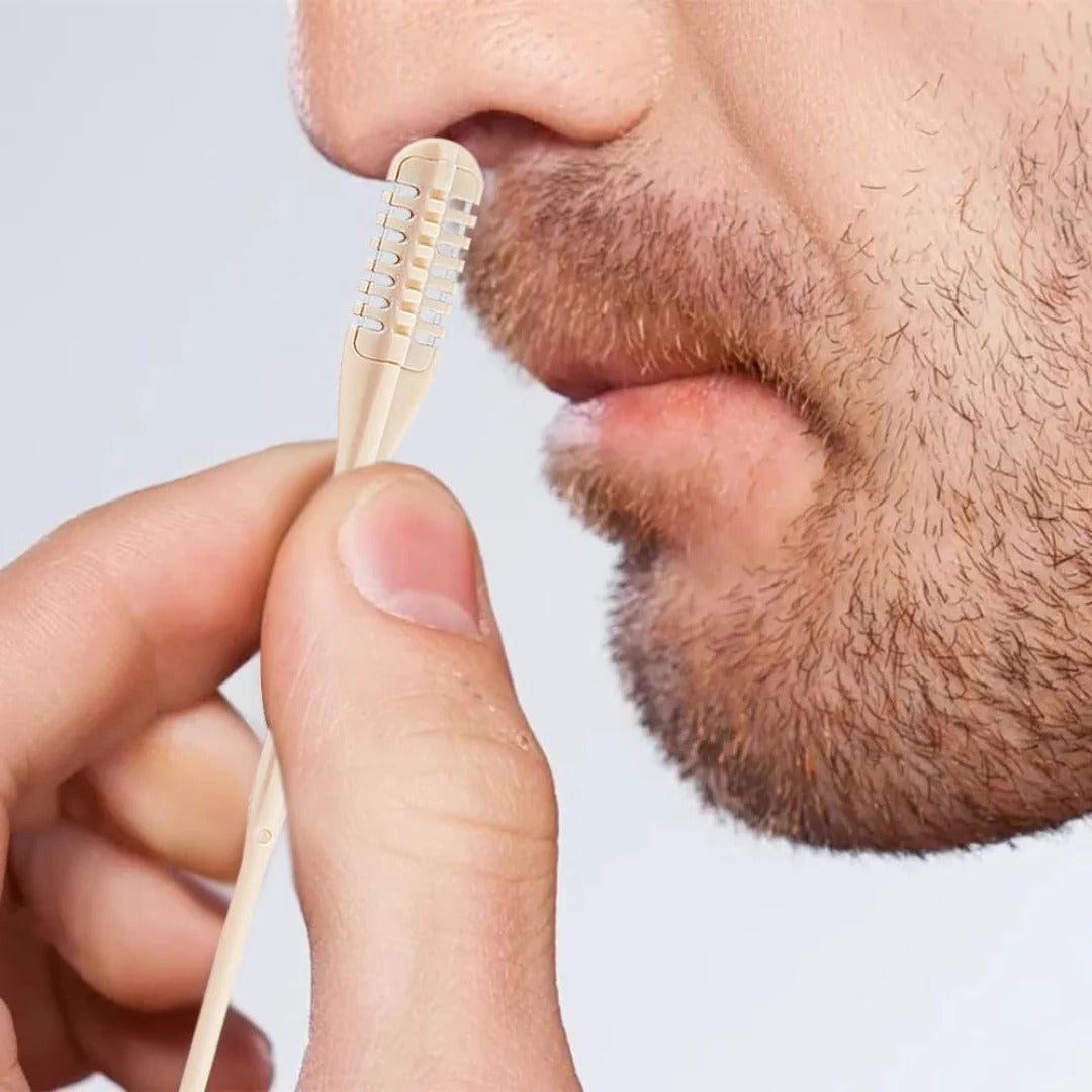 Compact Nose Hair Trimmer 360 Degree Precision Groomer
