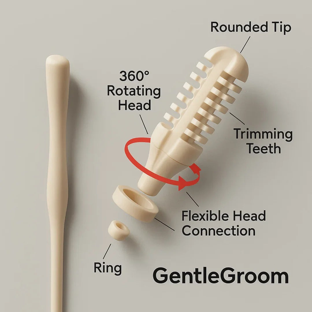 Compact Nose Hair Trimmer 360 Degree Precision Groomer