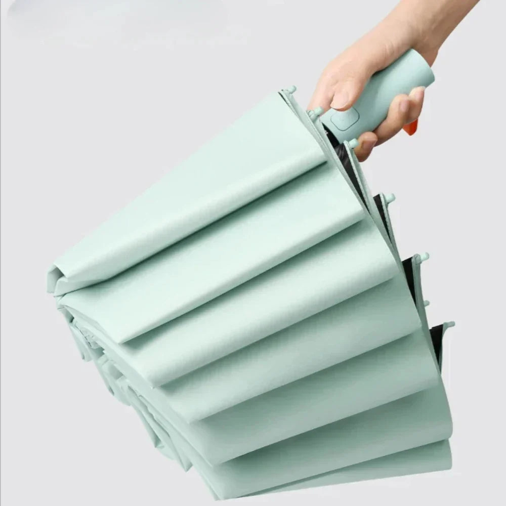 Compact Windproof Waterproof Pocket Umbrella with UV Protection