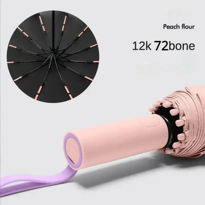 Compact Windproof Waterproof Pocket Umbrella with UV Protection