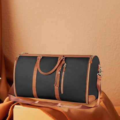 Convertible Garment Duffel Travel Bag for Wrinkle-Free Packing