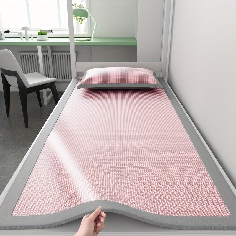 Cooling Mattress Protector with Ice Silk Fabric and Breathable Bed Cover