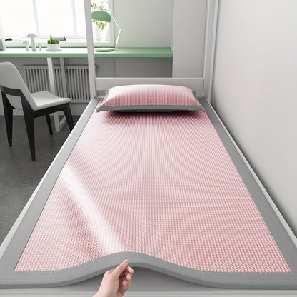 Cooling Mattress Protector with Ice Silk Fabric and Breathable Bed Cover
