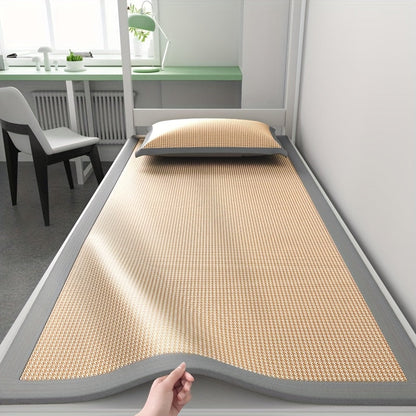 Cooling Mattress Protector with Ice Silk Fabric and Breathable Bed Cover