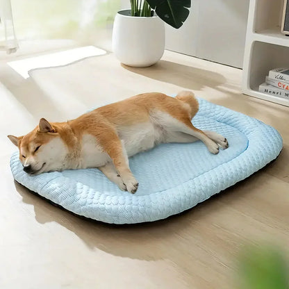 Cooling Pet Bed for Dogs Breathable Washable Sleeping Mat