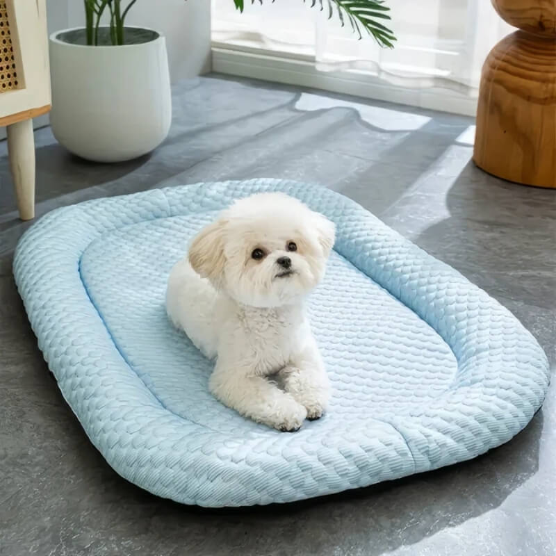 Cooling Pet Bed for Dogs Breathable Washable Sleeping Mat