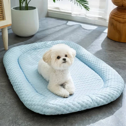 Cooling Pet Bed for Dogs Breathable Washable Sleeping Mat
