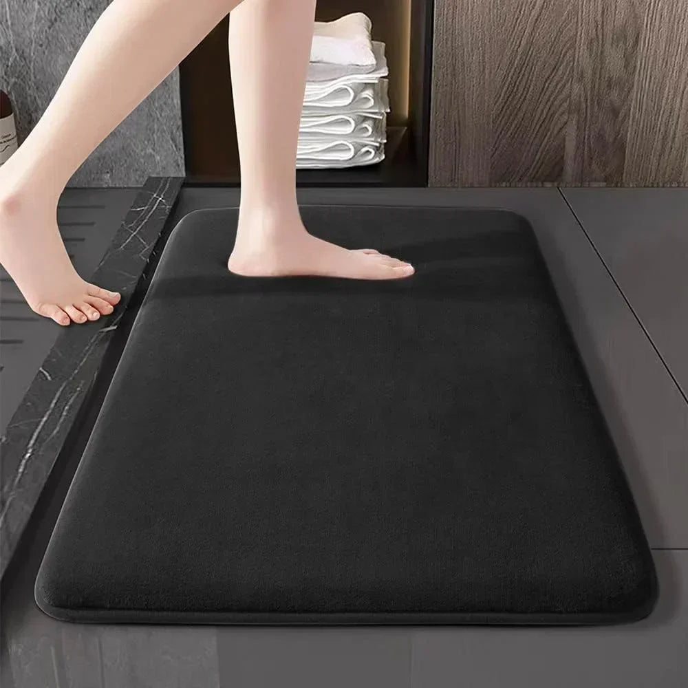 Coral Velvet Super Absorbent Non Slip Floor Mat