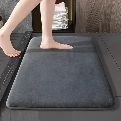 Coral Velvet Super Absorbent Non Slip Floor Mat
