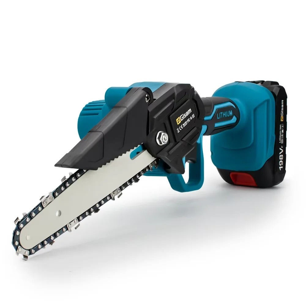 Cordless Electric Chainsaw 6 Inch Lightweight Pruning Tool