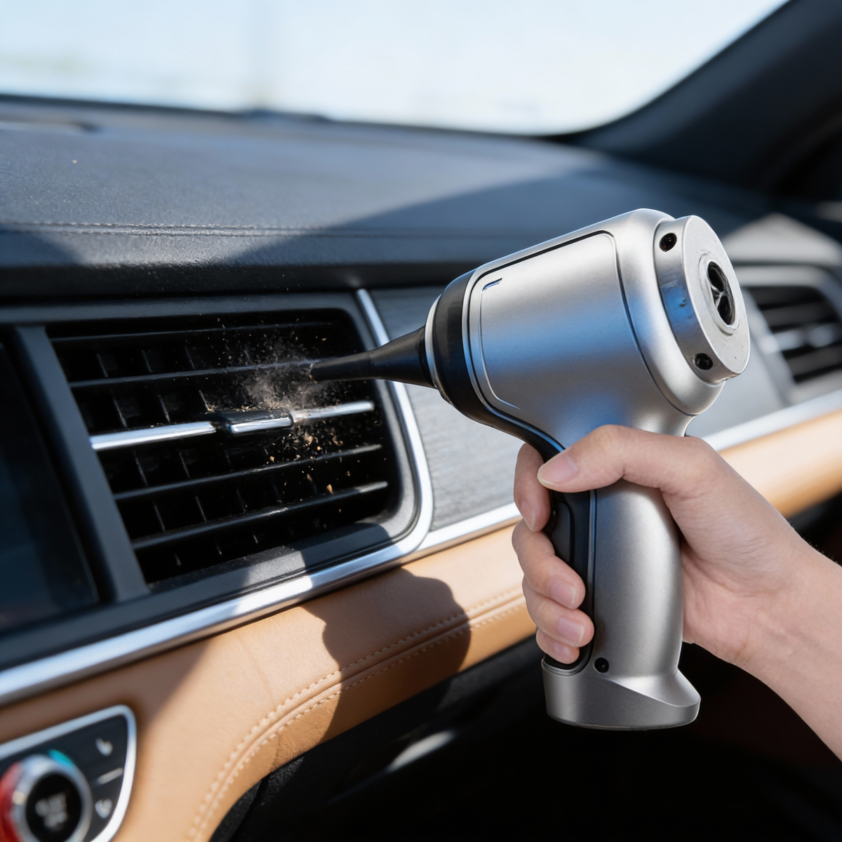 Cordless Handheld Car Vacuum with Attachments