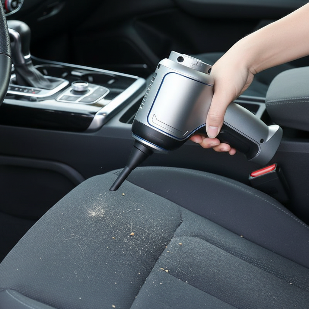 Cordless Handheld Car Vacuum with Attachments