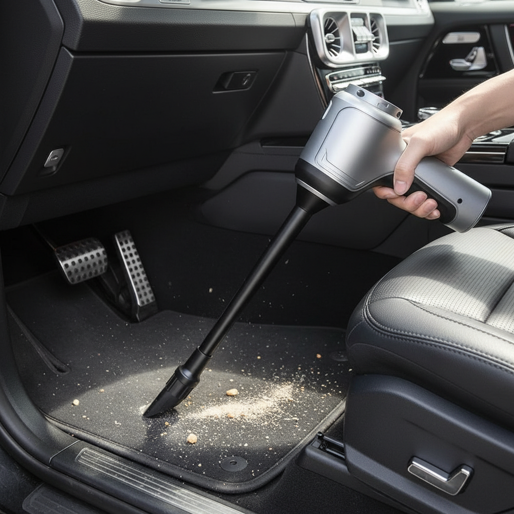 Cordless Handheld Car Vacuum with Attachments