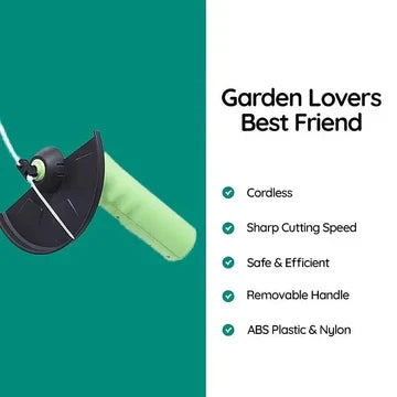 Cordless Mini Weed Trimmer for Lawn and Garden