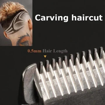 Cordless Professional Hair Clipper Grooming Kit Gold