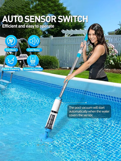 Cordless Rechargeable 3 in 1 Pool Vacuum Cleaner