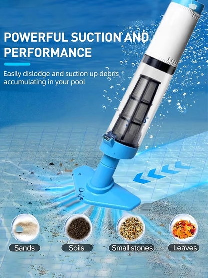 Cordless Rechargeable 3 in 1 Pool Vacuum Cleaner