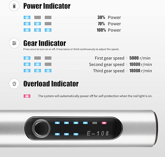 Cordless Rotary Engraving Pen DIY Craft Tool