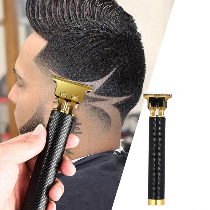 Cordless T Blade Hair Trimmer for Precision Beard and Hair Grooming