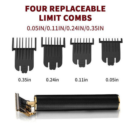 Cordless Zero Gap Hair Clipper with Precision T Blade