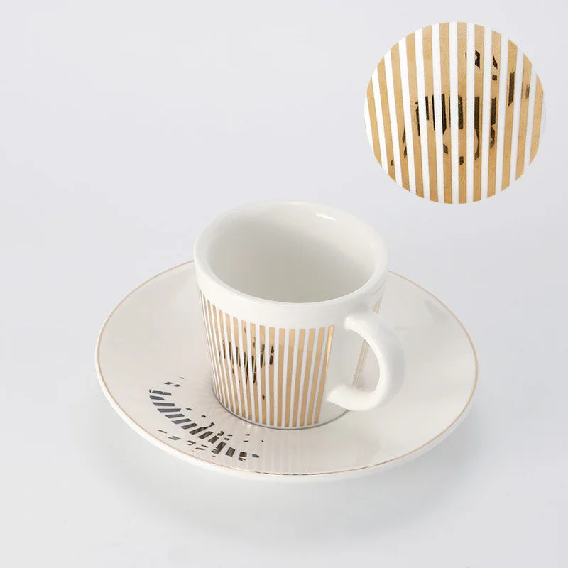 Creative Animal Design Ceramic Coffee Cup With Coaster